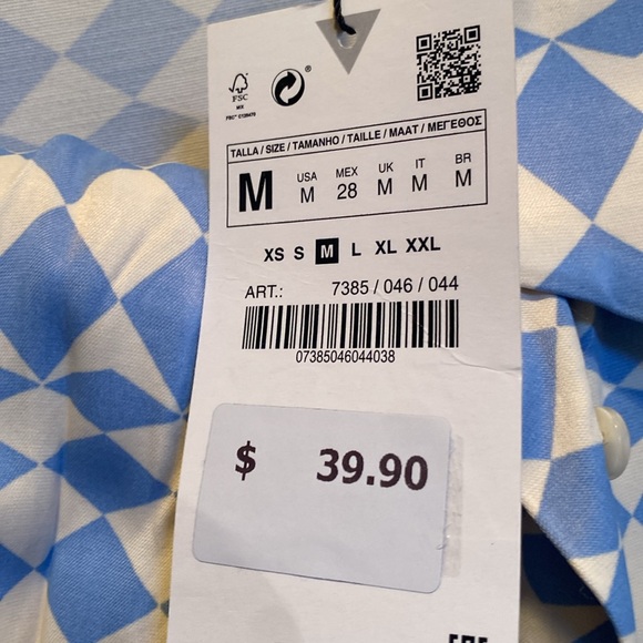 NWT Zara top pants worn 2x and were hemmed to fit a 5 4” body - Picture 2 of 5